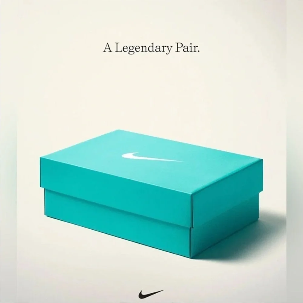 NWT Nike Air Force 1 Low x Tiffany & Co. 1837 Sz 7.5